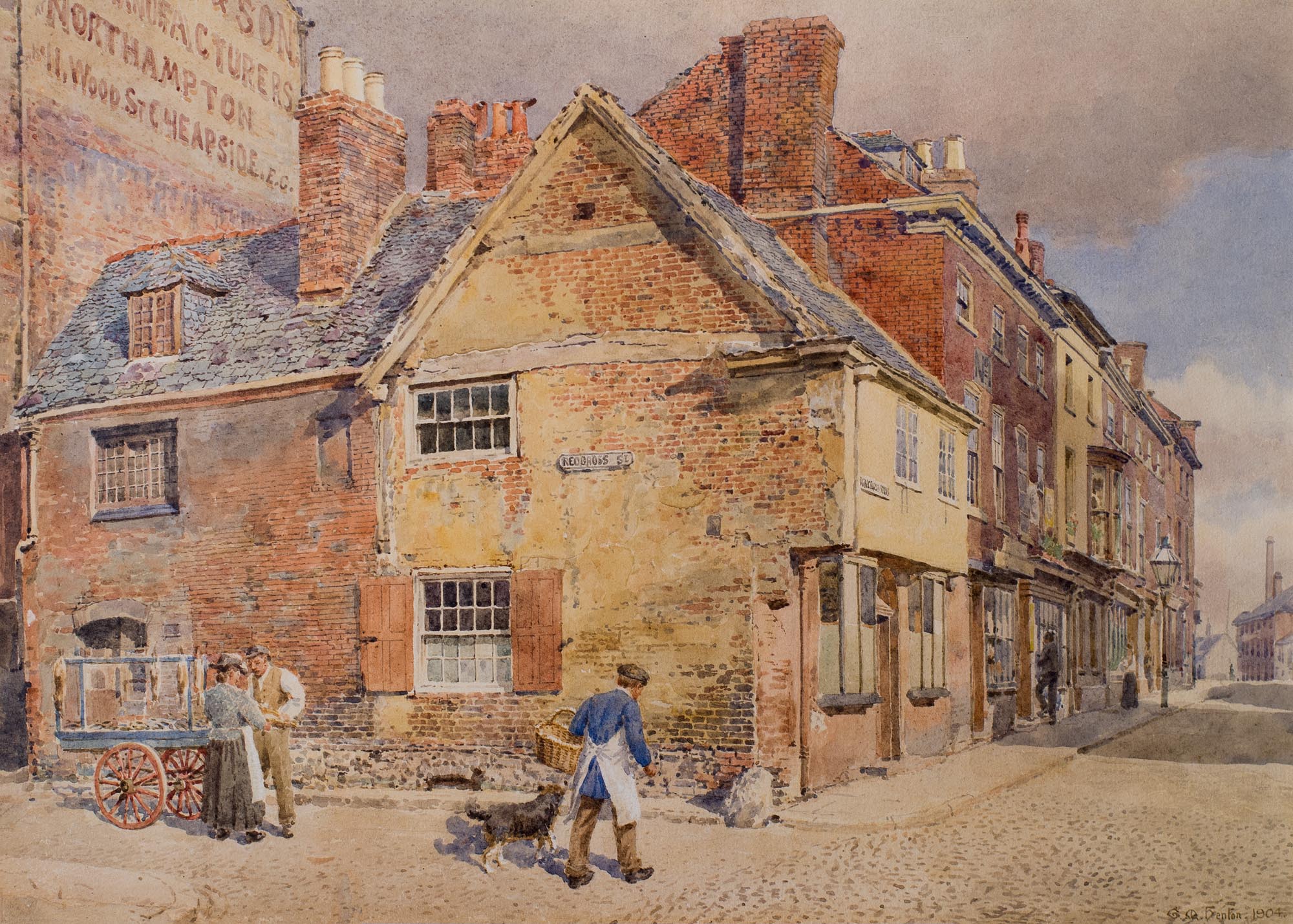 George M Henton Houses Corner Redcross St Highcross St